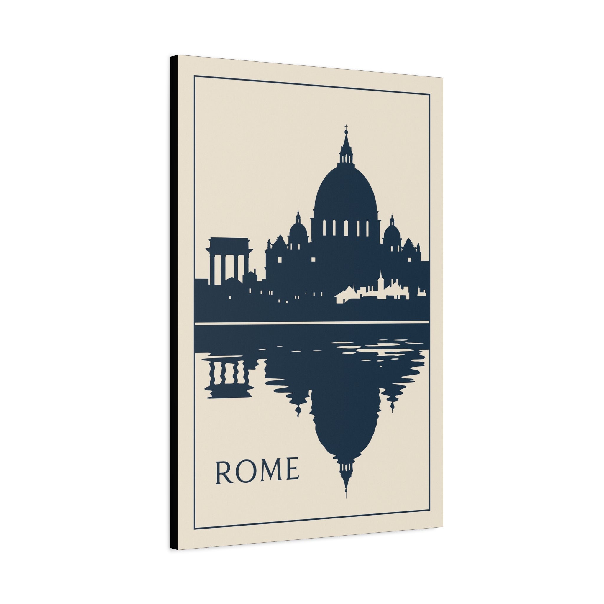 Rome Skyline Canvas