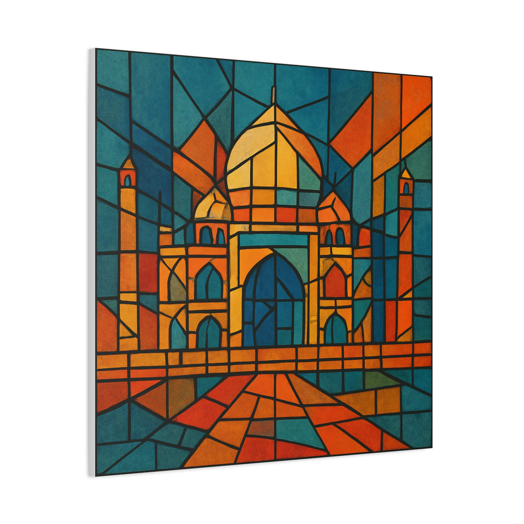 Taj Mahal Stained Glass