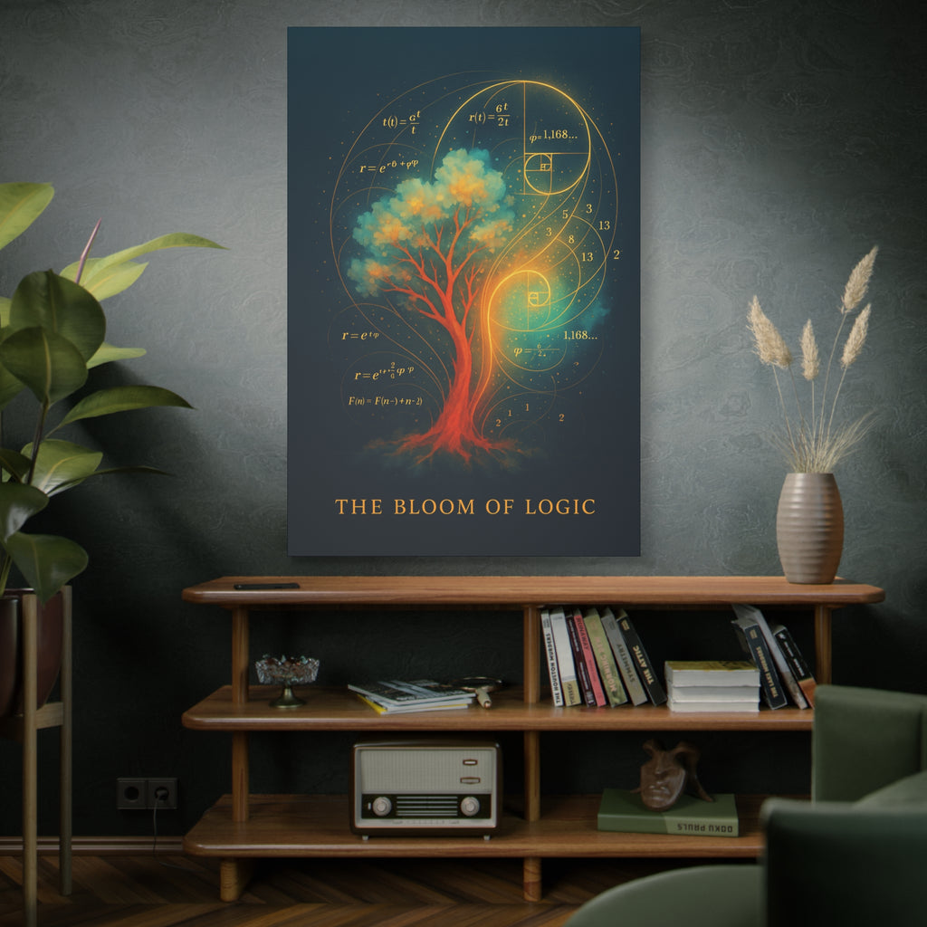 Fibonacci Tree Wall Art