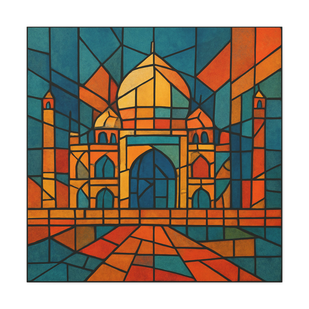 Taj Mahal Stained Glass