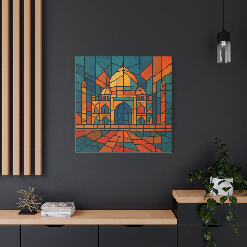 Taj Mahal Stained Glass