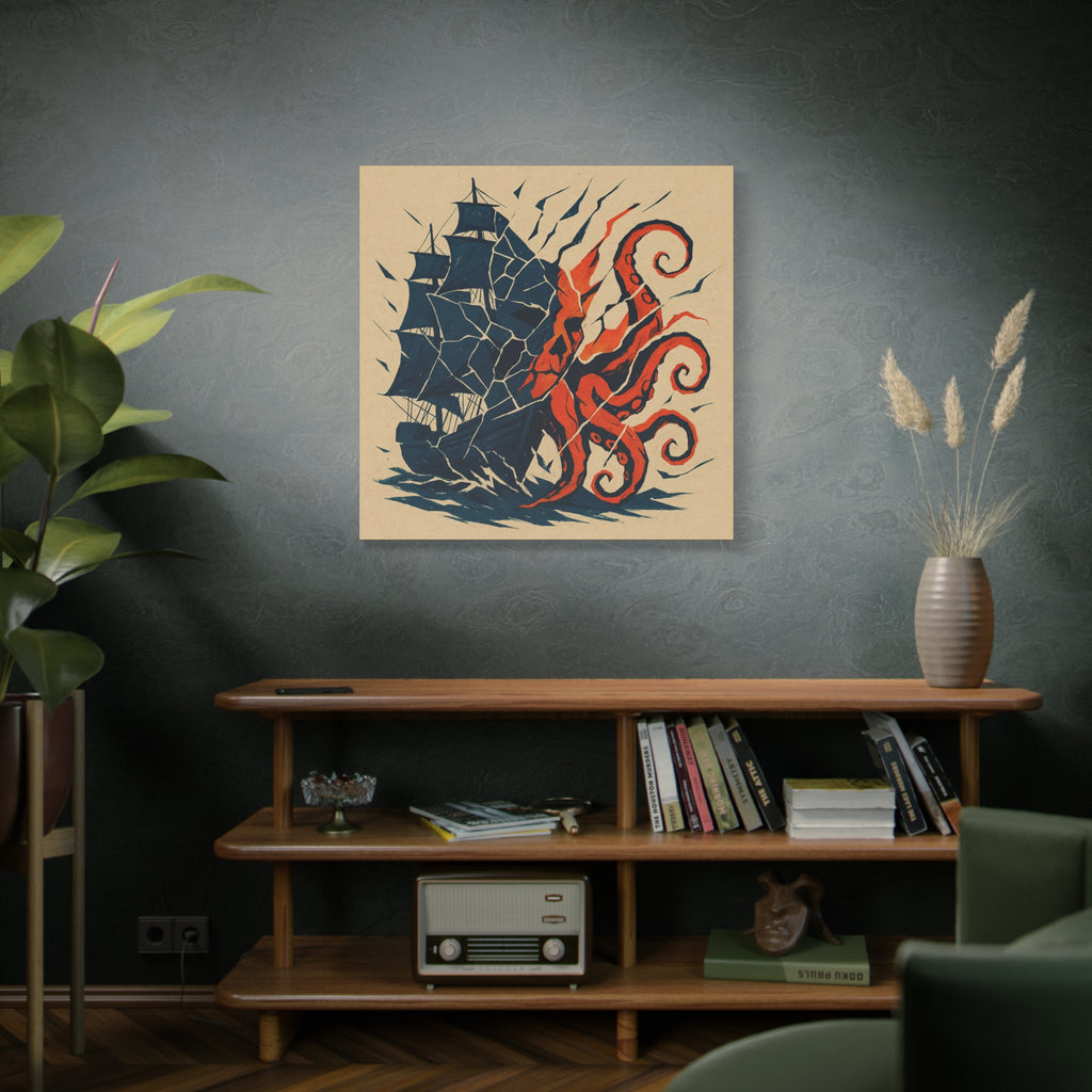 Ship vs. Giant Squid