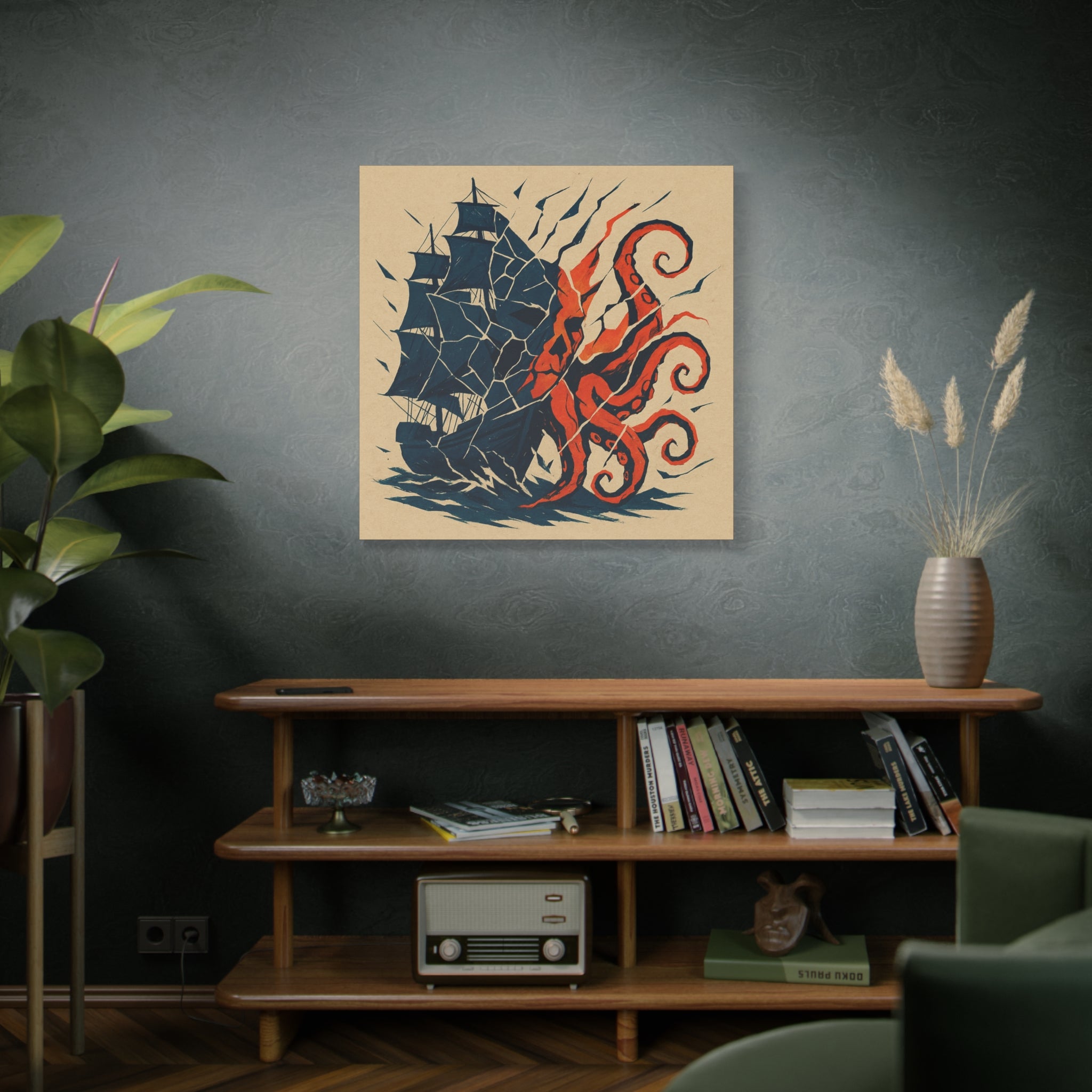 Ship vs. Giant Squid