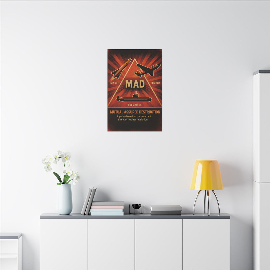 MAD Poster Canvas