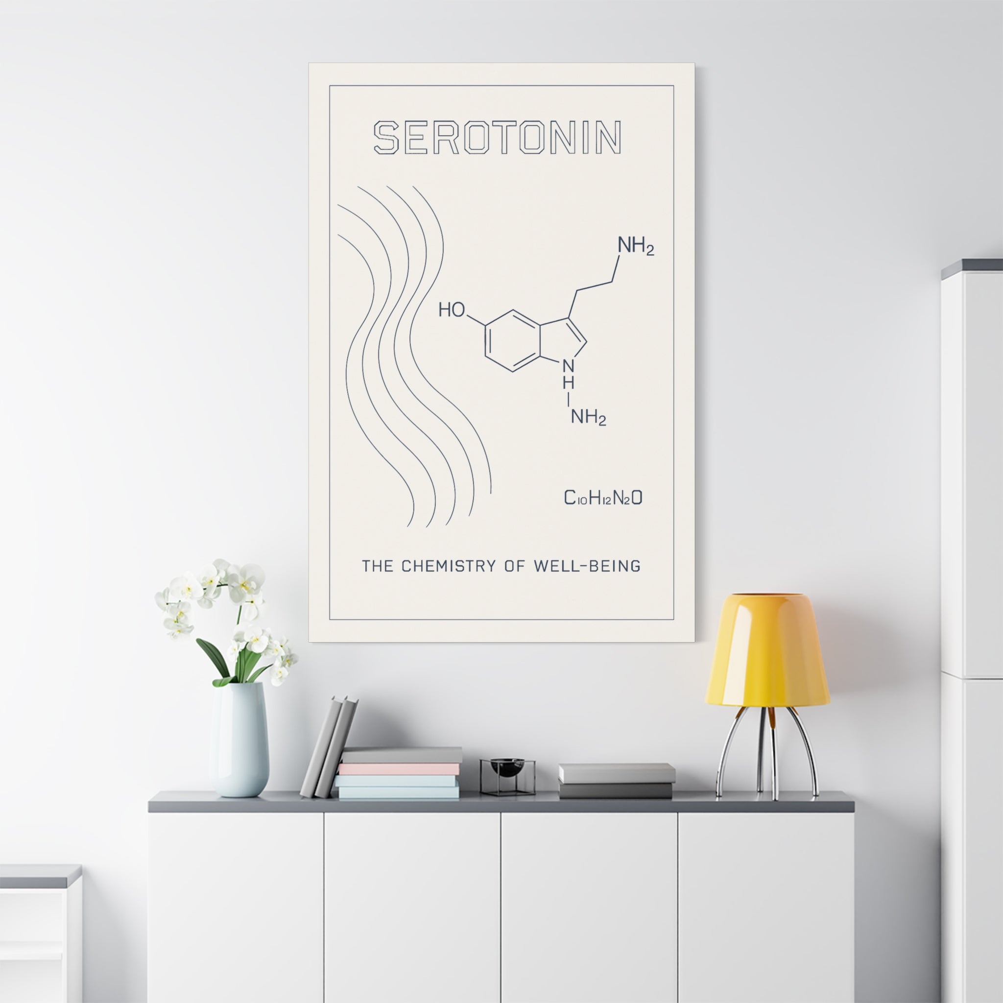 Serotonin Molecule