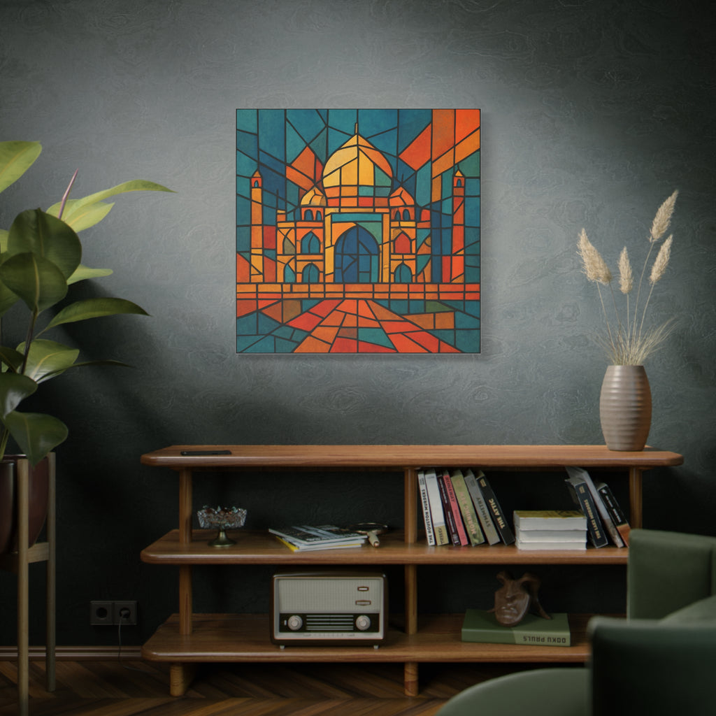 Taj Mahal Stained Glass