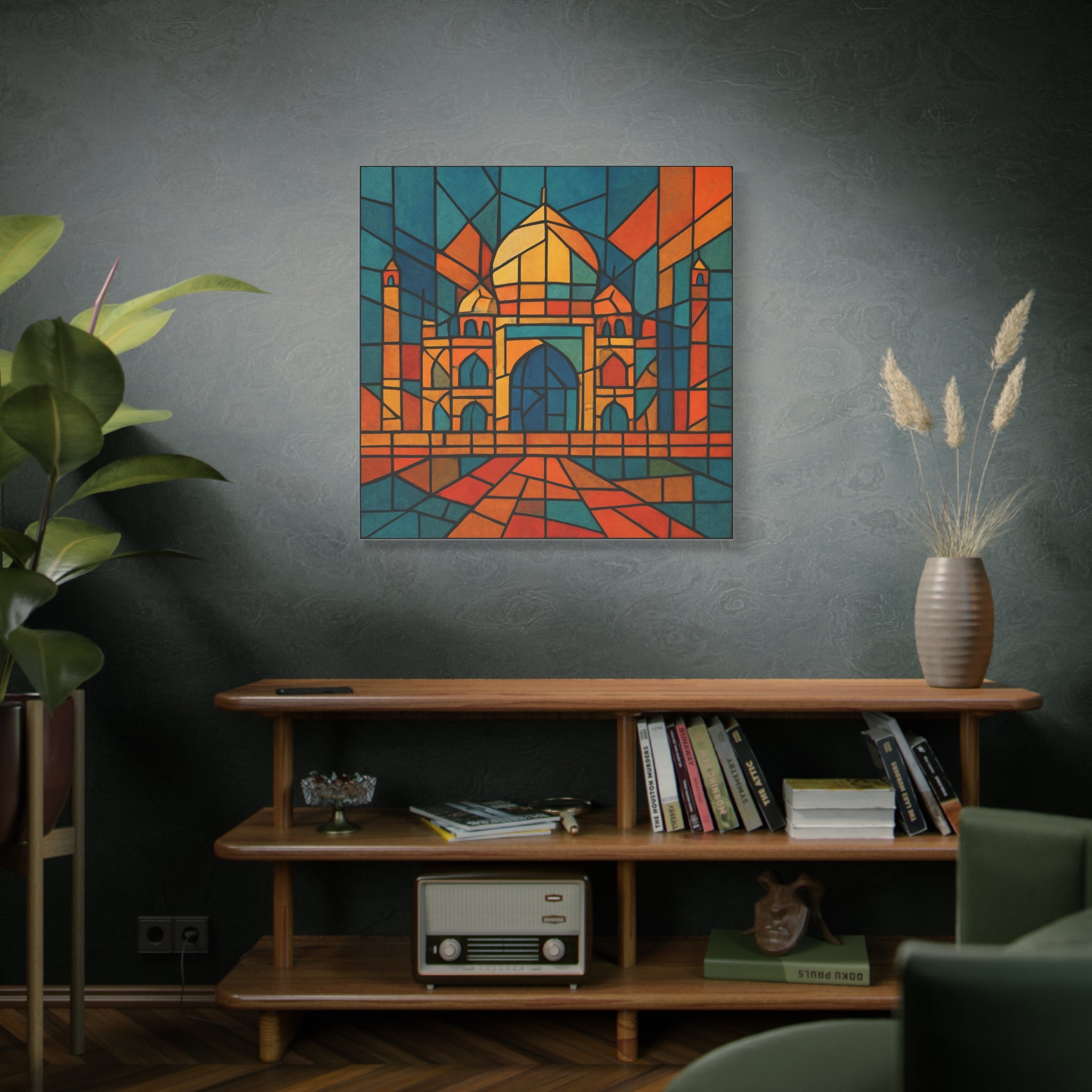 Taj Mahal Stained Glass