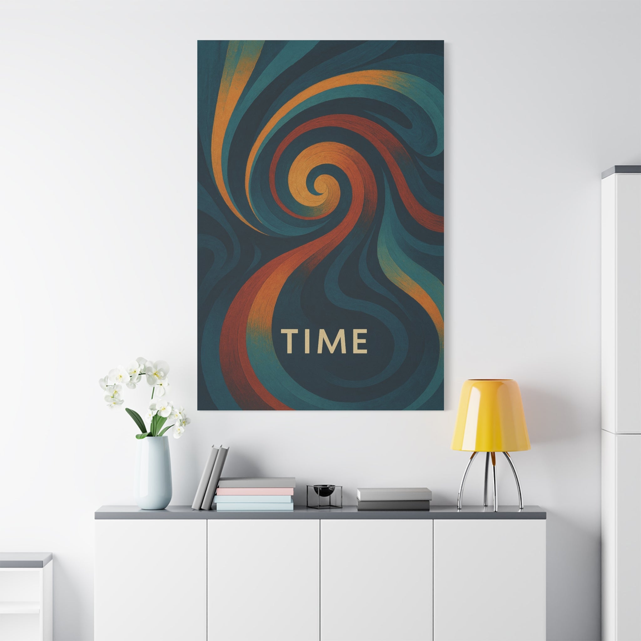 Abstract Swirl 'TIME'