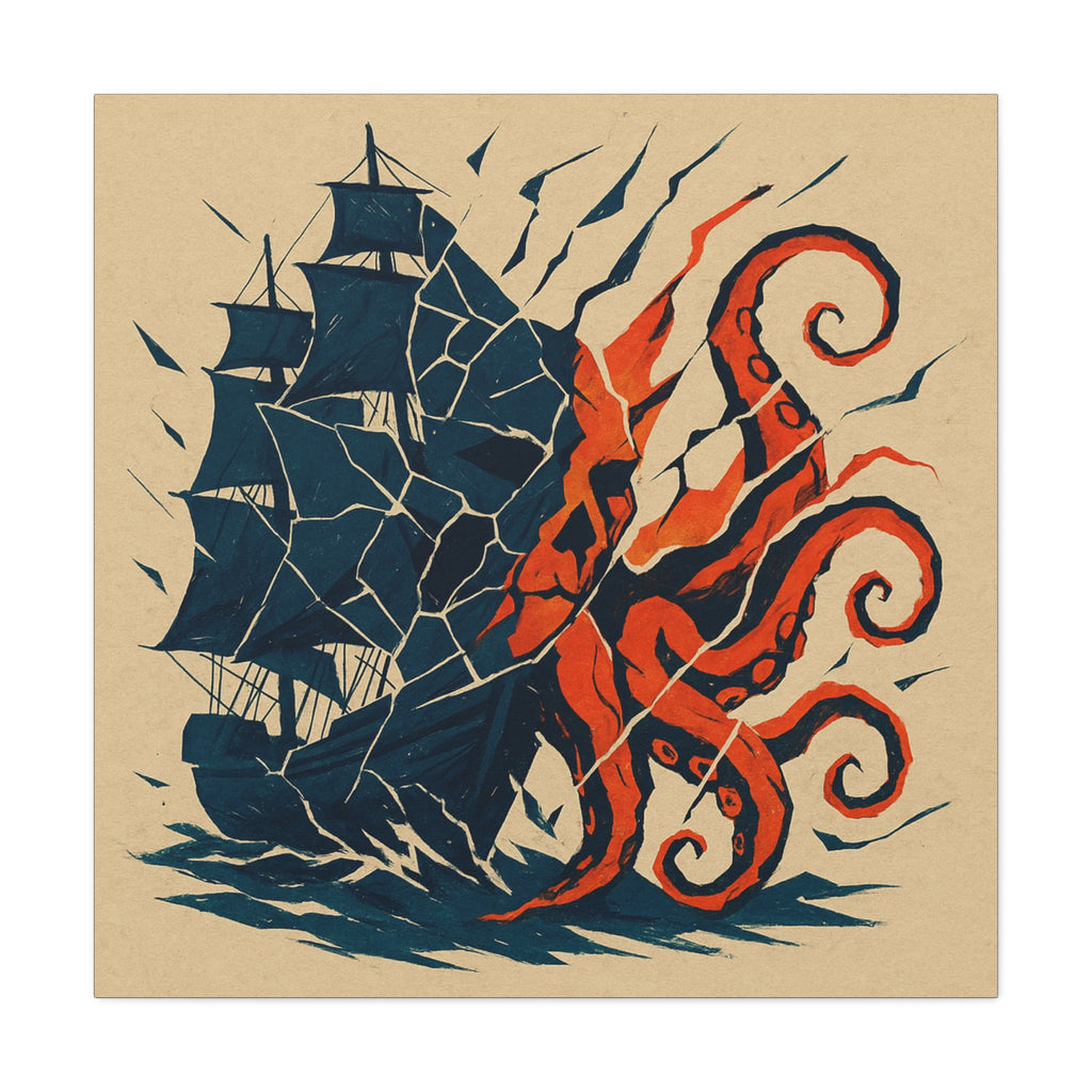 Ship vs. Giant Squid