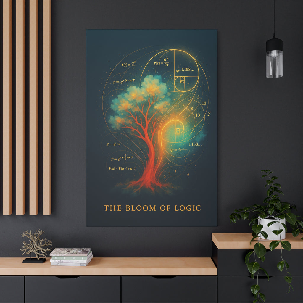 Fibonacci Tree Wall Art