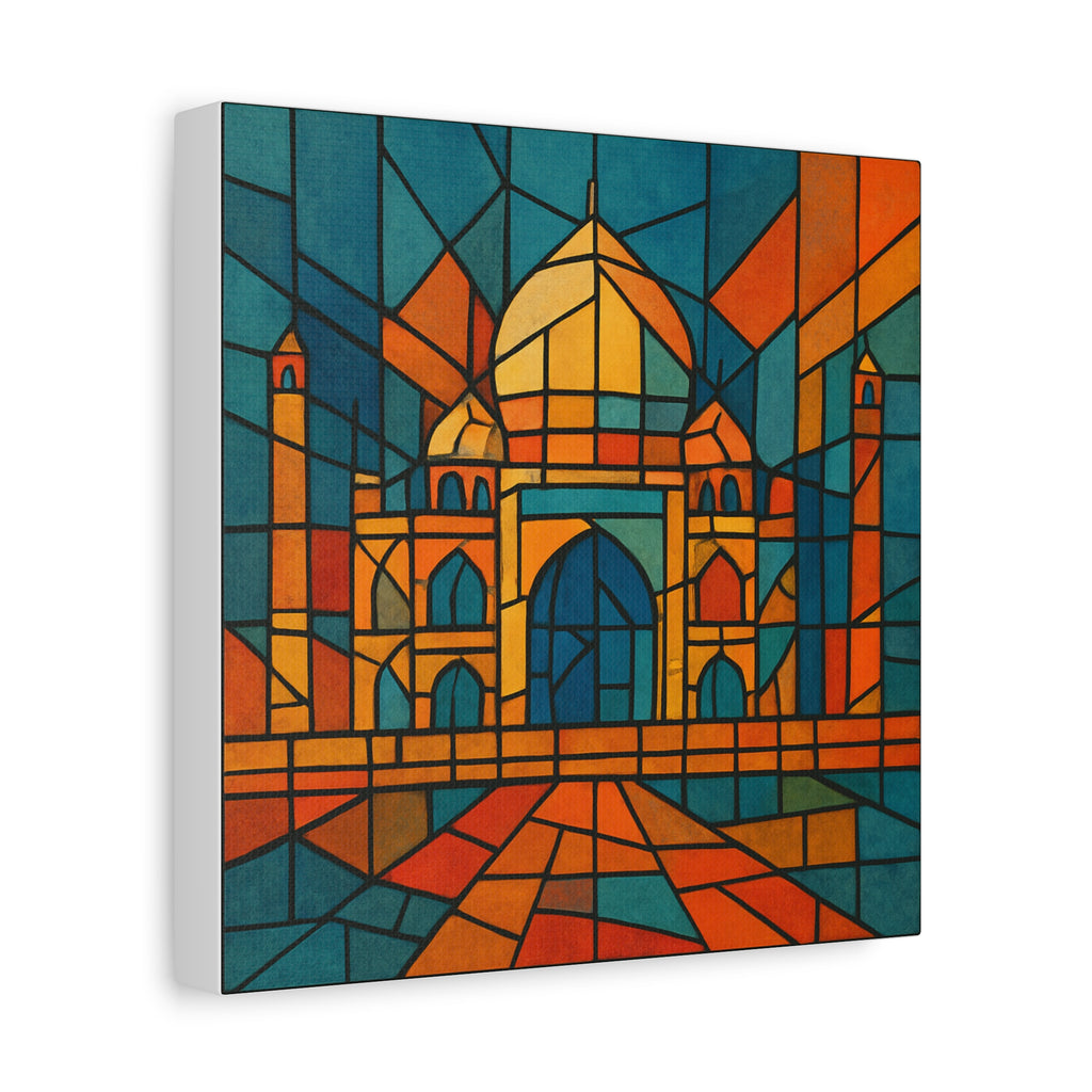 Taj Mahal Stained Glass
