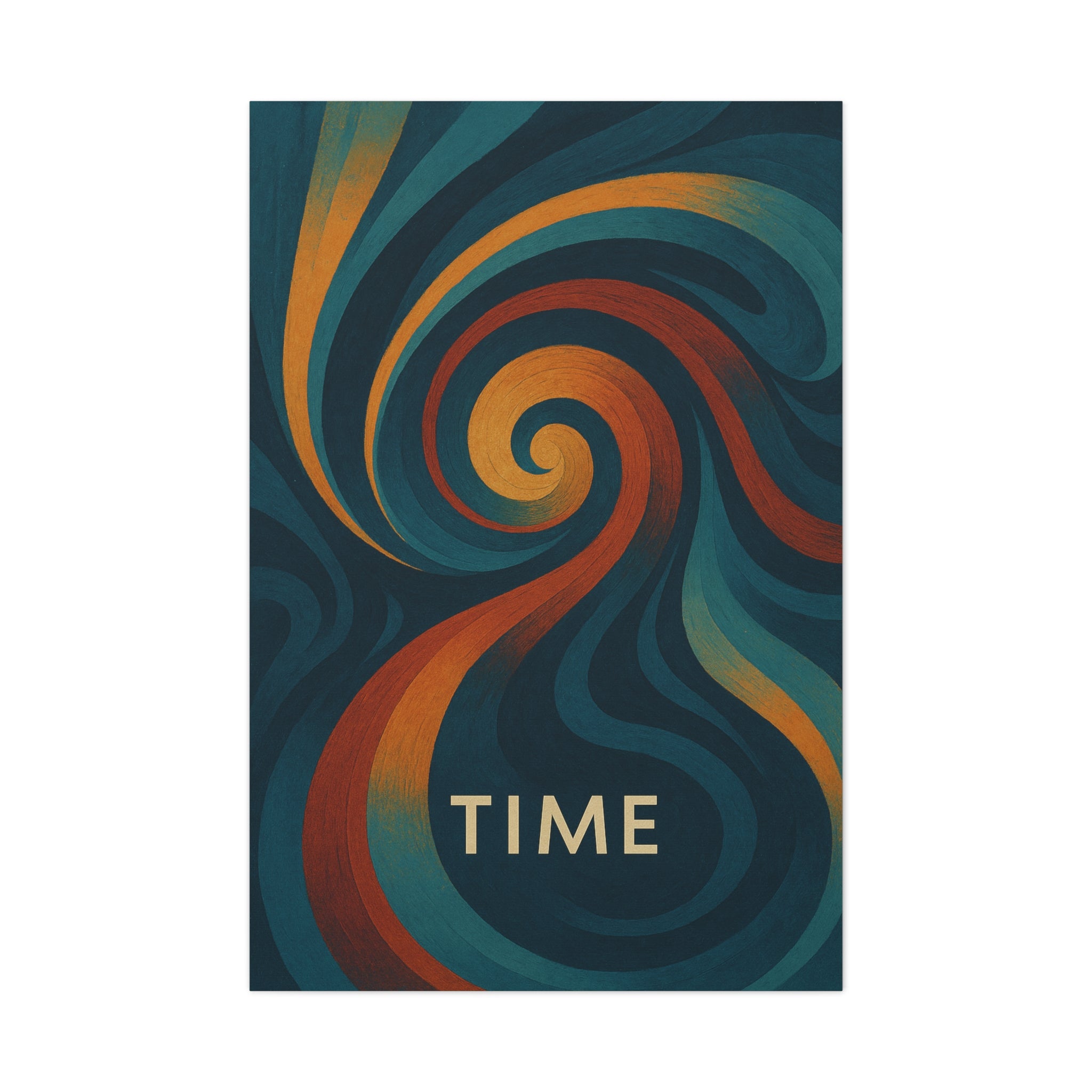 Abstract Swirl 'TIME'