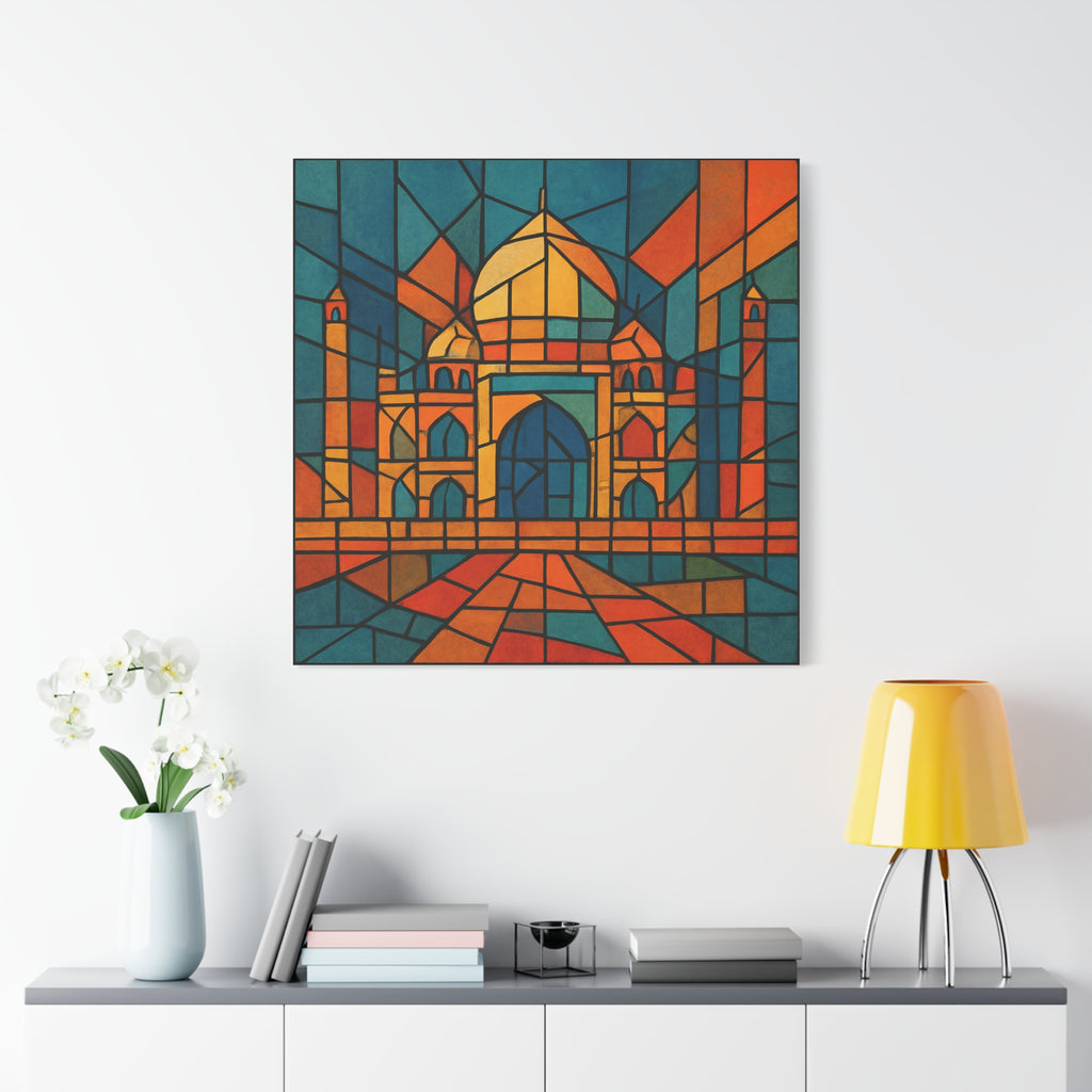 Taj Mahal Stained Glass