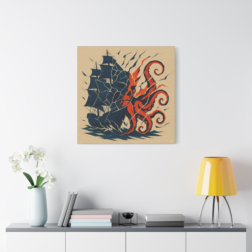 Ship vs. Giant Squid