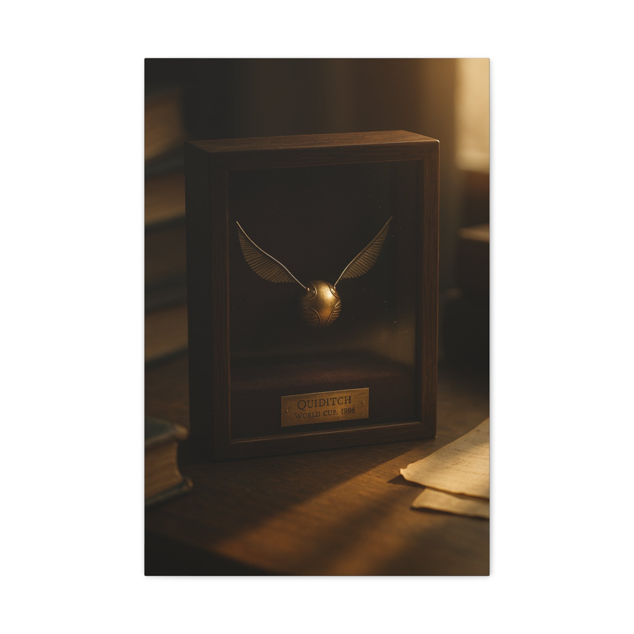 Golden Snitch Shadowbox