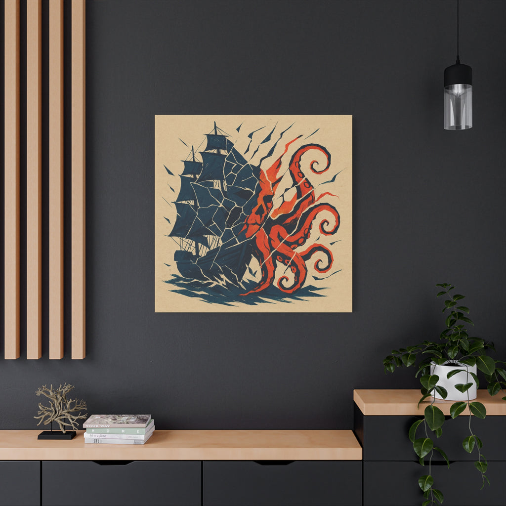 Ship vs. Giant Squid