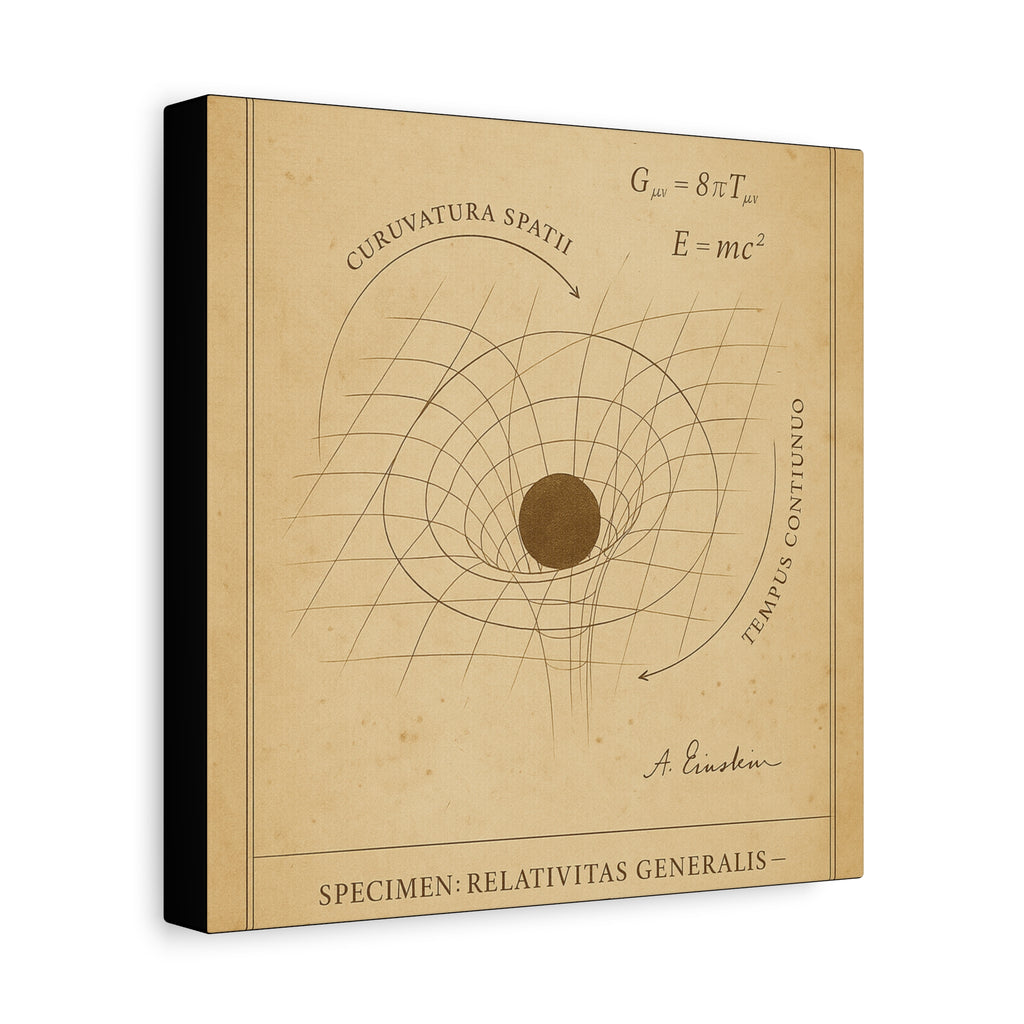 Relativity diagram minimal physics art